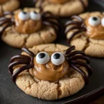 Peanut Butter Spider Cookies: A Delightful Treat for Kids 15 Delicious Peanut Butter Spider Cookies on a Halloween Table