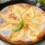 Delicious Pear Custard Pie Freshly Baked