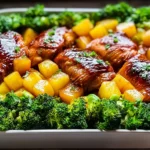 Pineapple Chicken Sheet Pan Dinner: A Sweet Delight in One Pan 14 Pineapple Chicken Sheet Pan Dinner Ready to Serve
