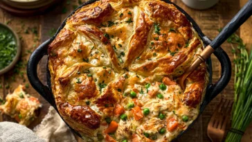 Puff Pastry Chicken Pot Pie - Comfort Food at Its Best