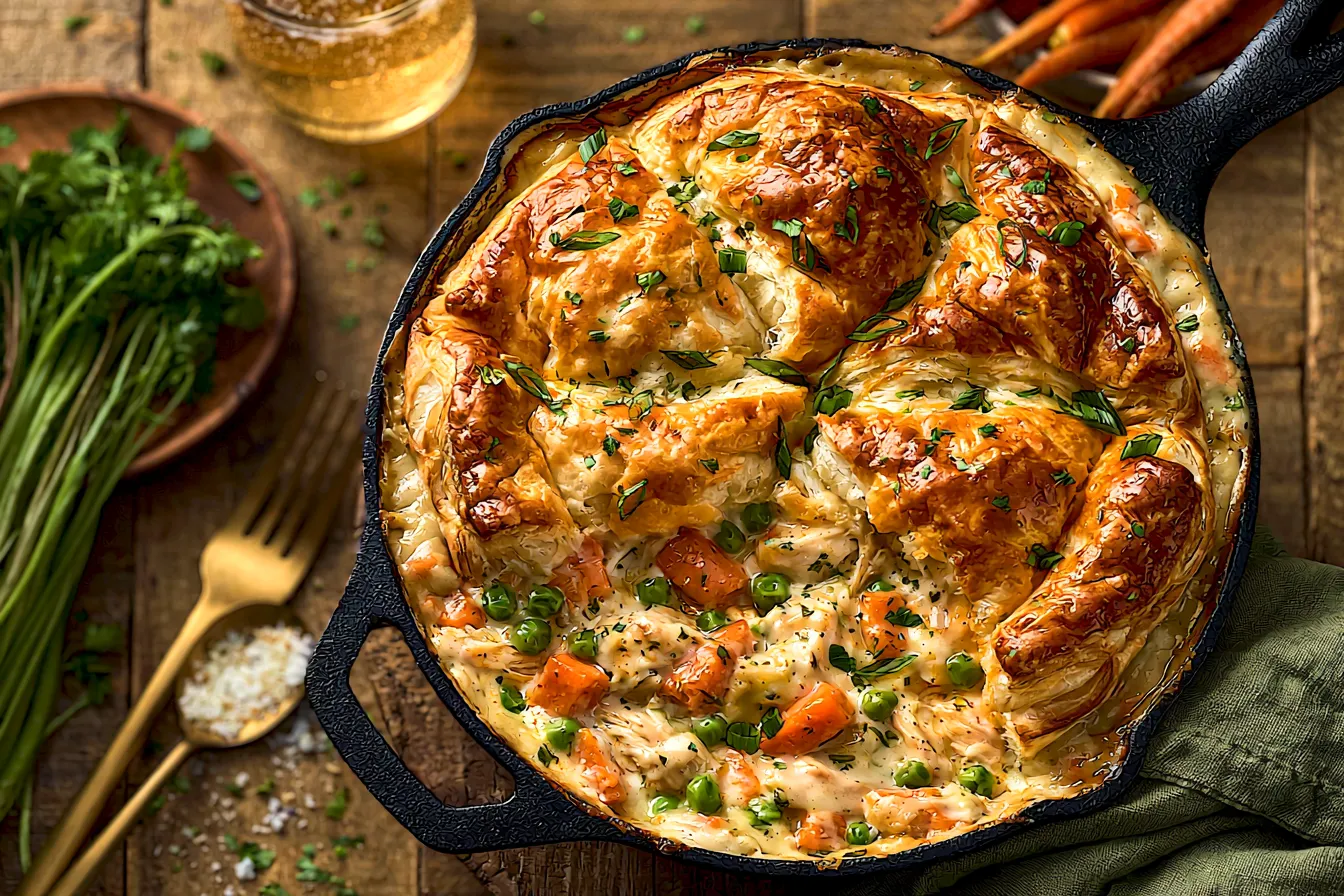 Puff Pastry Chicken Pot Pie: A Comforting Delight 4 Puff Pastry Chicken Pot Pie