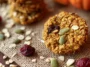 Delicious Pumpkin Breakfast Cookies on a Wooden Table