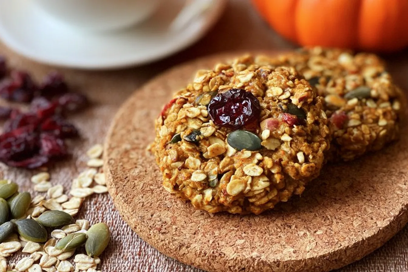 Pumpkin Breakfast Cookies 