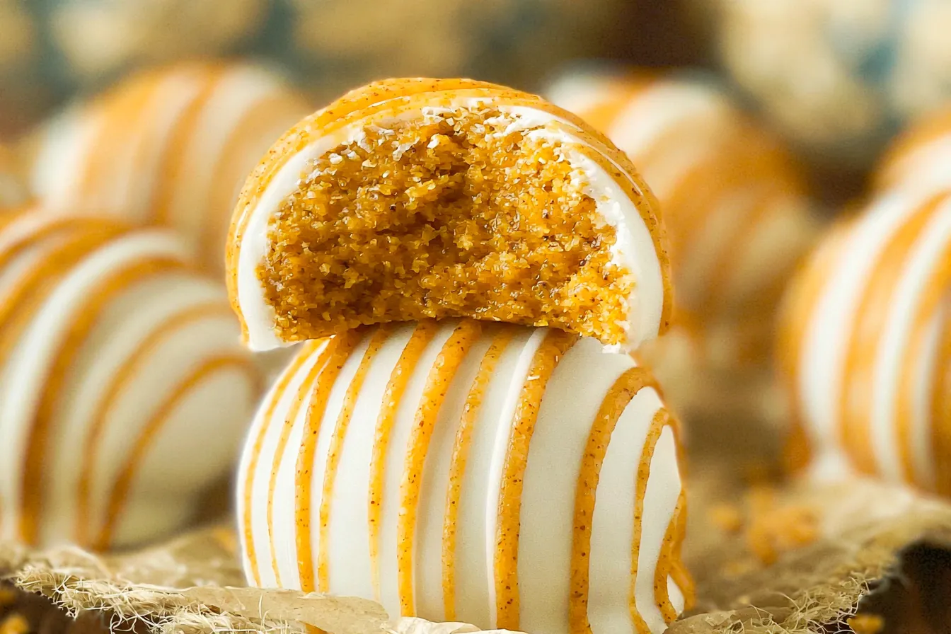 Pumpkin Cake Pops