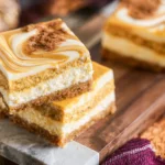 Pumpkin Cheesecake Bars: A Delicious Fall Treat! 14 Pumpkin Cheesecake Bars Freshly Baked and Delicious