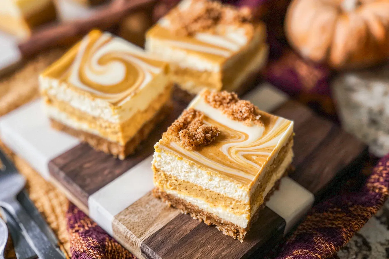 Pumpkin Cheesecake Bars: A Delicious Fall Treat! 4 Pumpkin Cheesecake Bars
