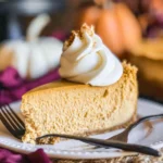 Pumpkin Cheesecake Bliss: Fall's Favorite Dessert Recipe 15 Creamy Pumpkin Cheesecake Slice