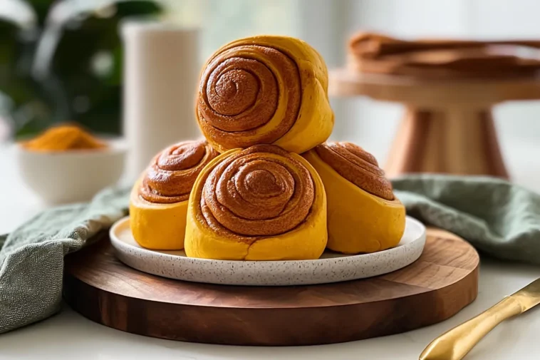 Pumpkin Cinnamon Rolls – Easy Make‑Ahead Recipe for Fall Joy 3 Pumpkin Cinnamon Rolls Freshly Baked