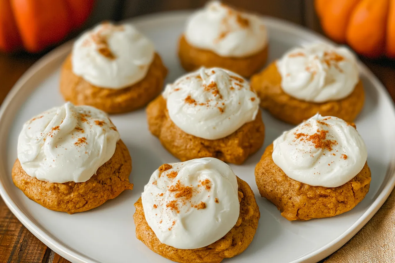 Pumpkin Cookies with Cream Cheese Frosting – A Delightful Treat 4 Pumpkin Cookies with Cream Cheese Frosting