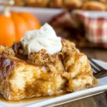 Delicious Pumpkin French Toast Casserole Ready to Serve