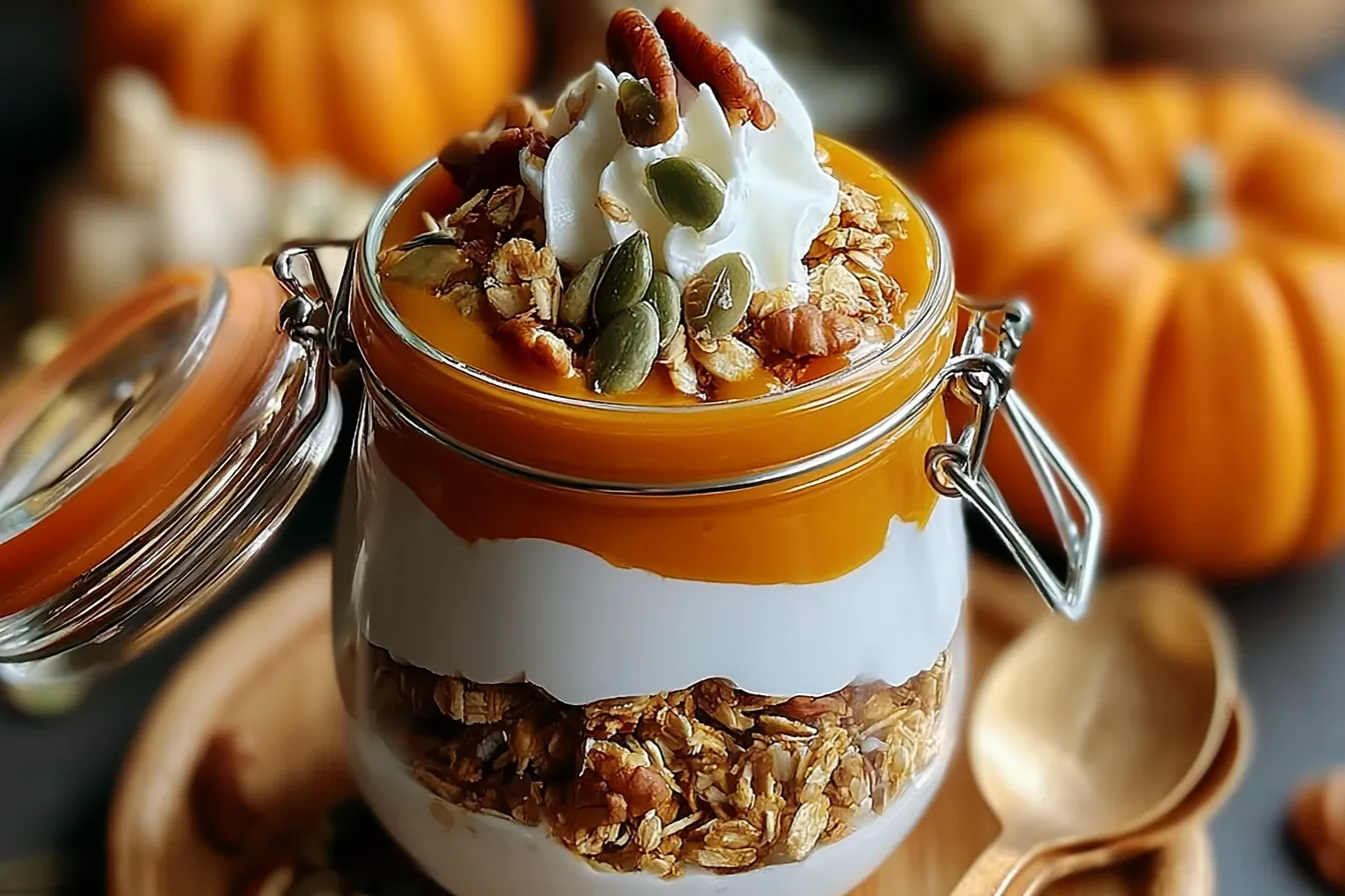 Creamy Pumpkin Overnight Oats - Perfect Fall Breakfast