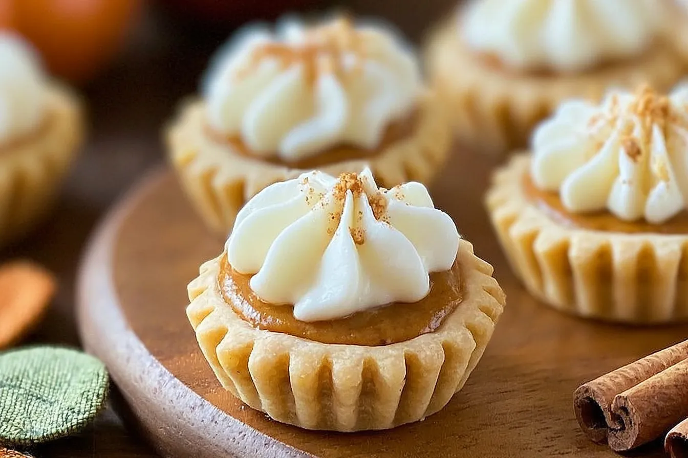 Delicious Homemade Pumpkin Pie Bites