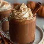 Pumpkin Spice Hot Chocolate in a Mug