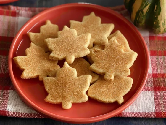 Delicious Gluten Free Vegan Pumpkin Sugar Cookies