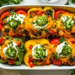 Quick and Easy Taco Stuffed Peppers – With Ground Turkey Delight 15 Delicious Quick and Easy Taco Stuffed Peppers with Ground Turkey