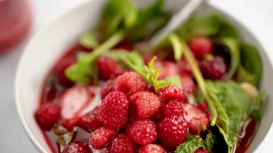Raspberry Vinaigrette in a Jar - Fresh and Flavorful