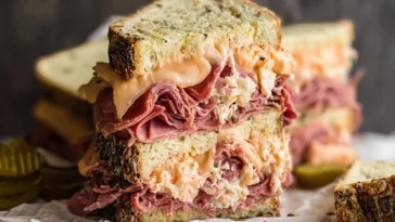 Authentic Reuben Sandwich Ready to Serve