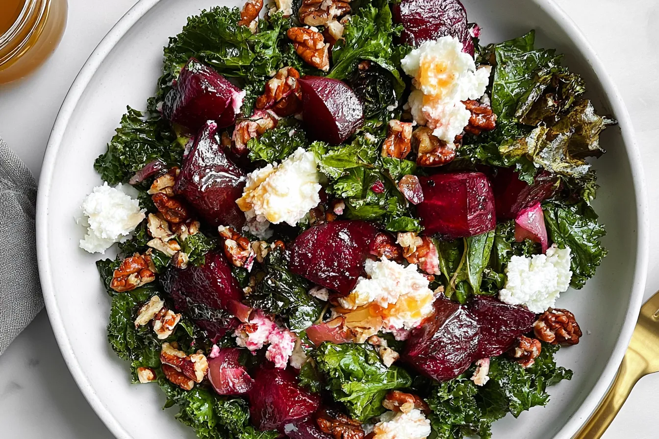 Roasted Beet and Kale Salad: A Deliciously Nutritious Delight 4 Roasted Beet and Kale Salad