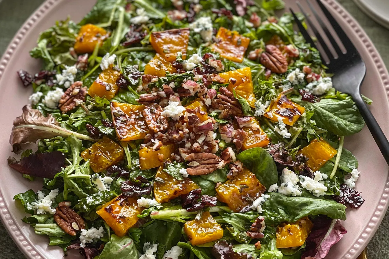 Roasted Butternut Squash Salad 