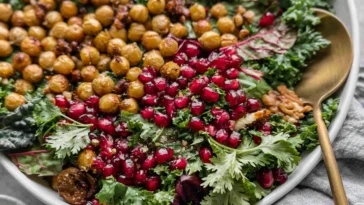 Delicious Roasted Chickpea Fall Salad
