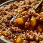 Delicious Salted Caramel Apple Crisp with Oat Topping