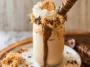 Samoas Iced Coffee in a Glass