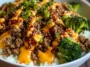 Savory Korean Ground Beef Bowls with Zesty Spicy Mayo