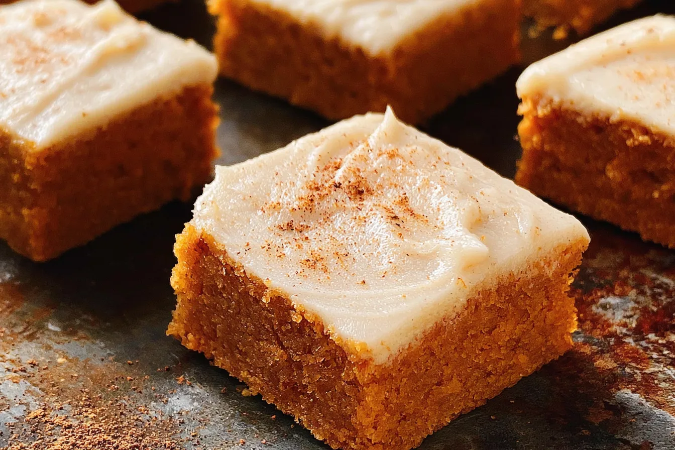 Sheet Pan Libby’s Pumpkin Bars 