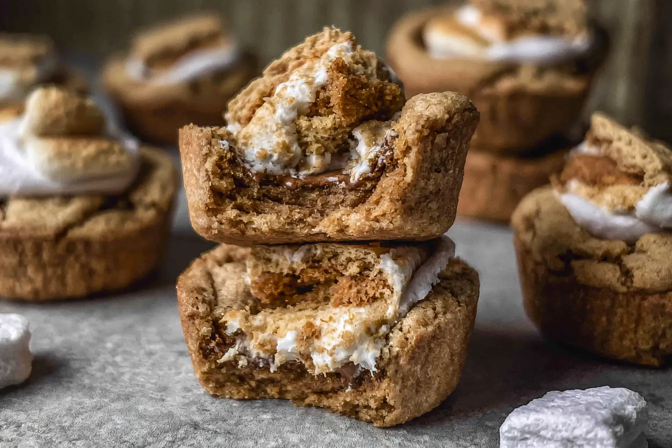 S’mores Cookie Cups: The Sweetest Treat You'll Ever Make 4 S’mores Cookie Cups