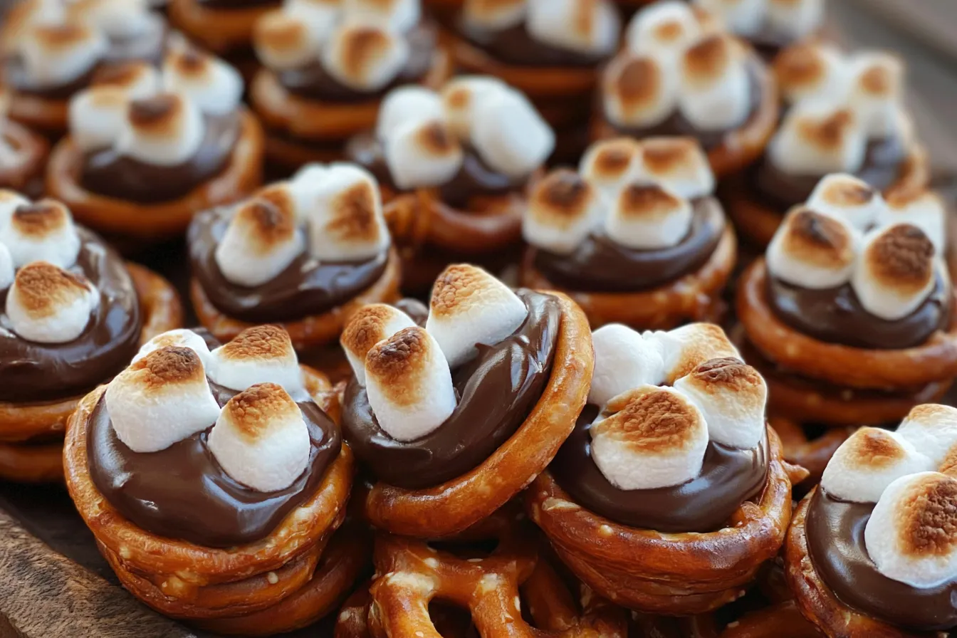 Delicious S’mores Pretzel Bites – Sweet & Salty Treats