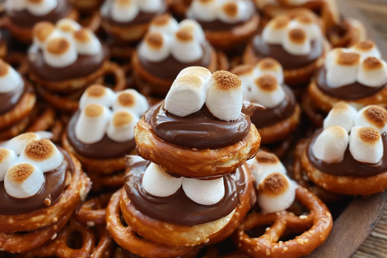 S’mores Pretzel Bites: Irresistibly Sweet and Salty Treats 4 S’mores Pretzel Bites