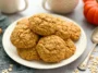 Soft and Chewy Pumpkin Oatmeal Cookies Freshly Baked