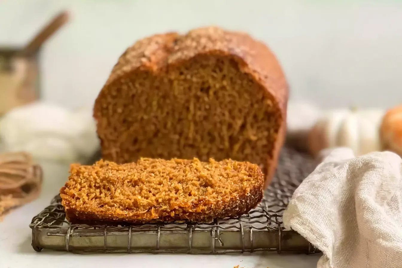 Delicious Sourdough Pumpkin Bread Slices