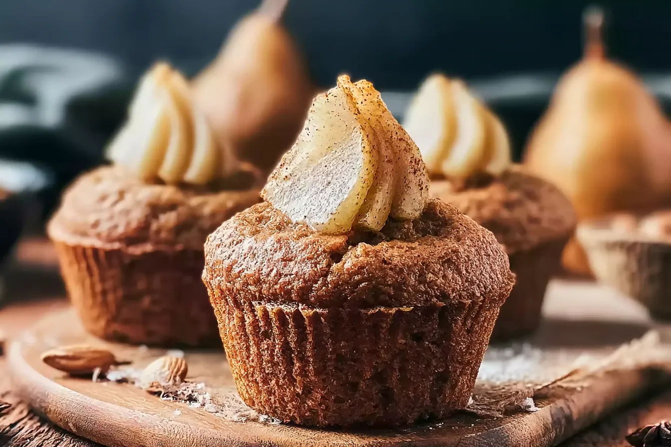 Spiced Pear Muffins Recipe: A Delightful Autumn Treat 4 Spiced Pear Muffins Recipe