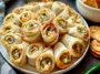 Spicy Jalapeno Popper Pinwheels with RITZ Crisp Thins