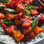 Sweet and Sour Chicken: A Delightful Family Favorite 5 Delicious Sweet and Sour Chicken Served with Rice