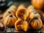The Best No-Bake Pumpkin Cheesecake Truffles on a Plate