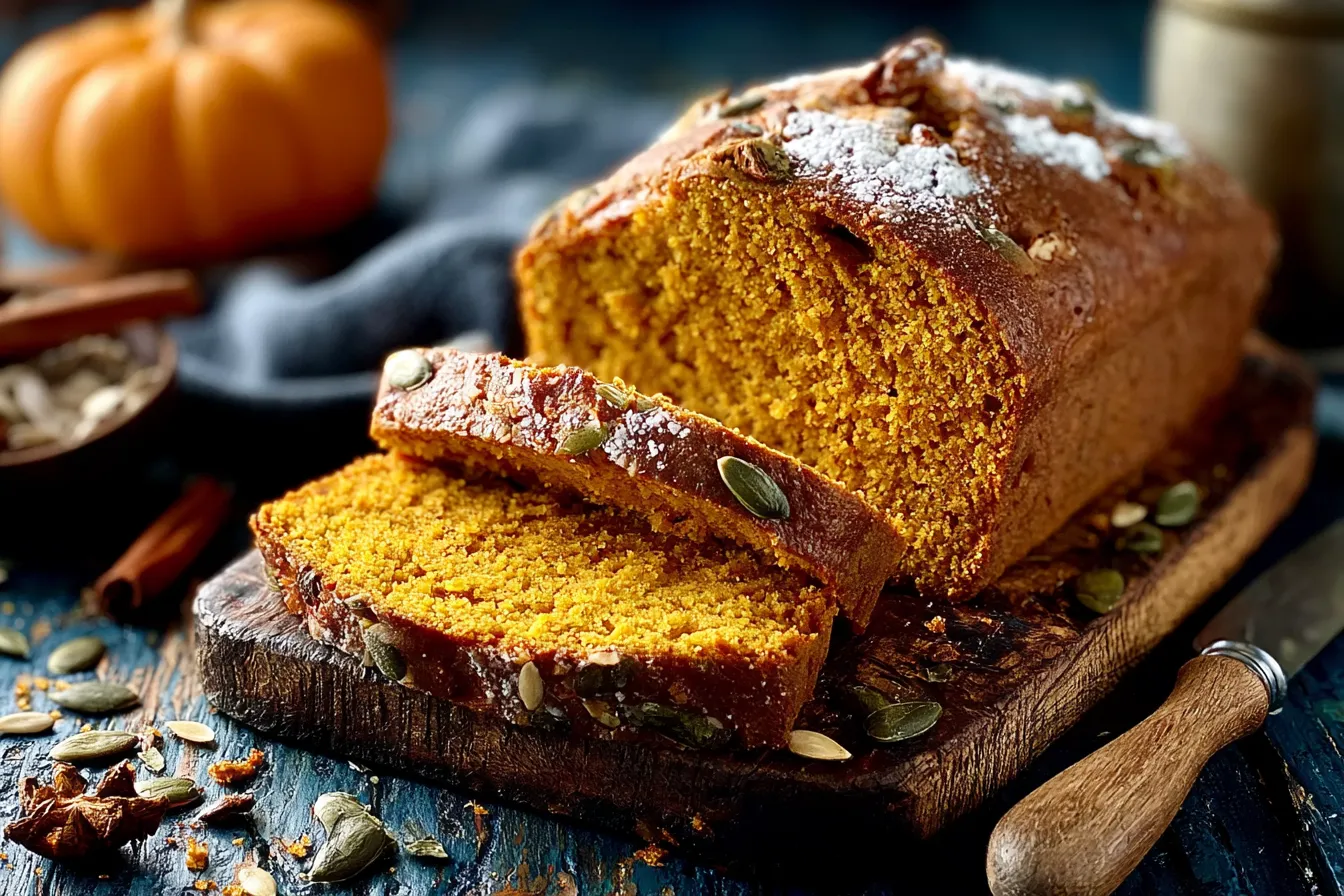 Gluten-Free Baked Pumpkin Bread - Fall Favorite
