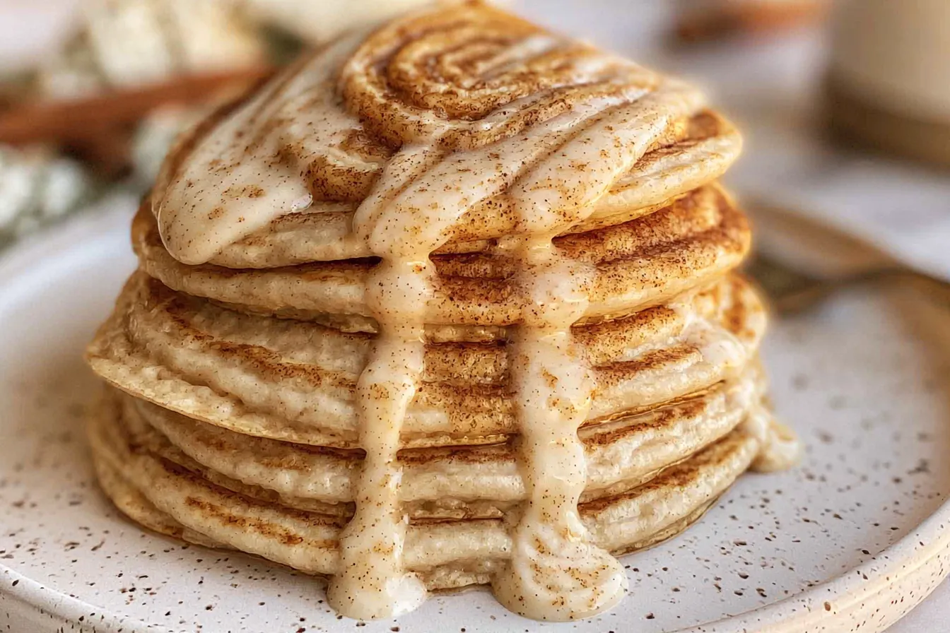 Vegan Cinnamon Roll Pancakes: A Sweet Morning Treat 4 Vegan Cinnamon Roll Pancakes