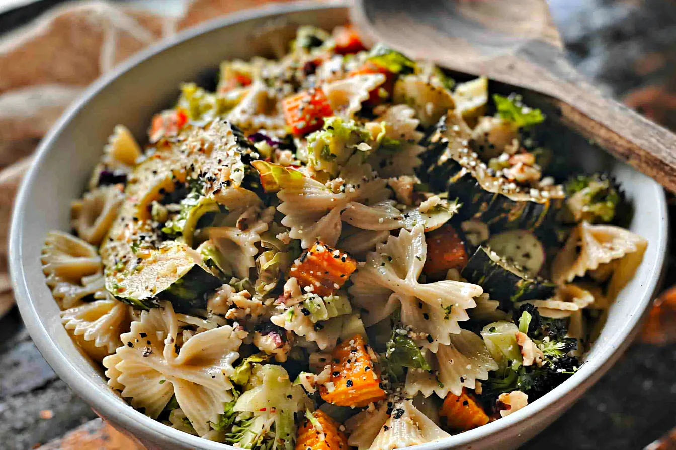 Vegan Fall Pasta Salad: A Cozy Delight for Autumn Days 4 Vegan Fall Pasta Salad