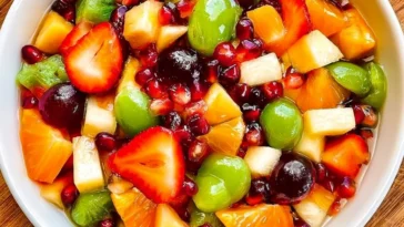 Vibrant Winter Fruit Salad with Maple-Lime Dressing