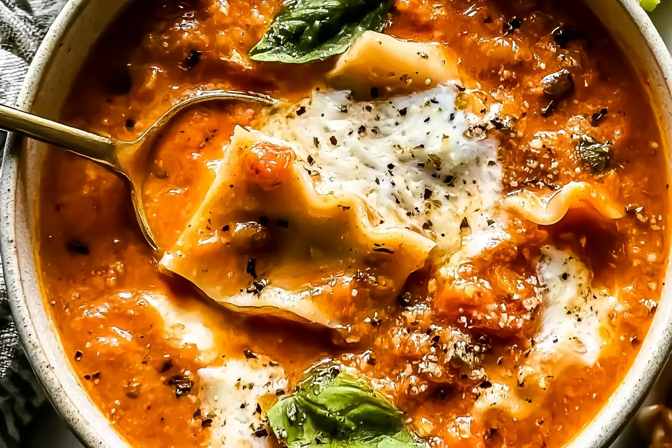5-Ingredient Lasagna Soup Under 30 Minutes: Quick & Delicious 4 5-Ingredient Lasagna Soup Under 30 Minutes