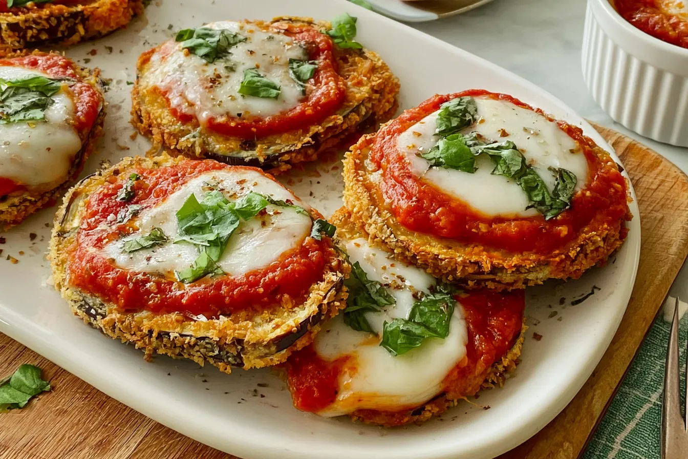 Air Fryer Eggplant Parmesan: A Guilt-Free Delight Awaits! 4 Air Fryer Eggplant Parmesan