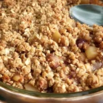 Delicious Apple, Cranberry, and Pear Crisp Fresh Out of the Oven