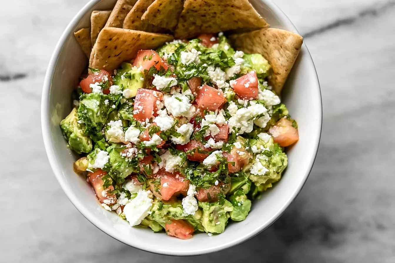 Avocado Feta Dip: A Creamy Delight You Can't Resist! 4 Avocado Feta Dip