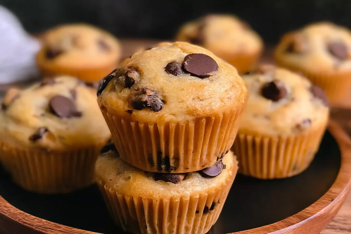 Banana Chocolate Chip Muffins 