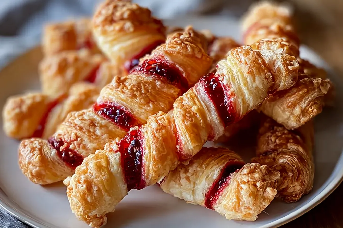 Berry Puff Twists 