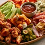 best easy game day buffalo chicken charcuterie board recipe 3
