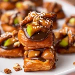 Caramel Apple Pretzel Bites Freshly Made