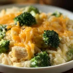 Cheddar Chicken Broccoli Bake: Easy Family Favorite Recipe 5 Cheddar Chicken Broccoli Bake Fresh Out of the Oven